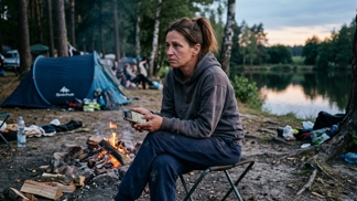 Ester (44): Místo moře trčím v kempu plném komárů. Za všechno může můj muž a jeho hloupá chyba