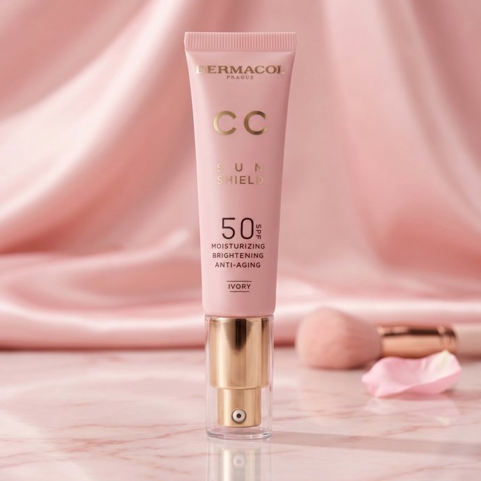 Tónovací krém s SPF 50 CC Sun Shield, Dermacol, 299 Kč Tónovací krém s SPF 50 CC Sun Shield, Dermacol, 299 Kč