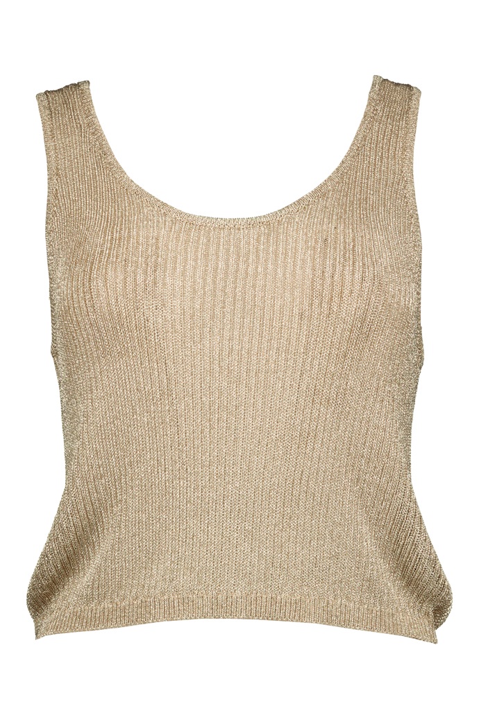 Metalický zlatý top, F&F, 499 Kč