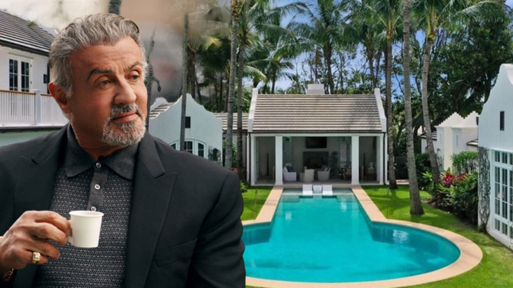 Sylvester Stallone ukázal svou vilu na Palm Beach.