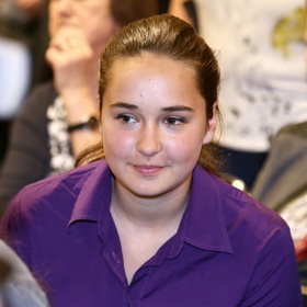 Nejstarší dcera Saši Rašilova, Josefína Rašilovová, na archivním snímku z roku 2015. Je z ní herečka.