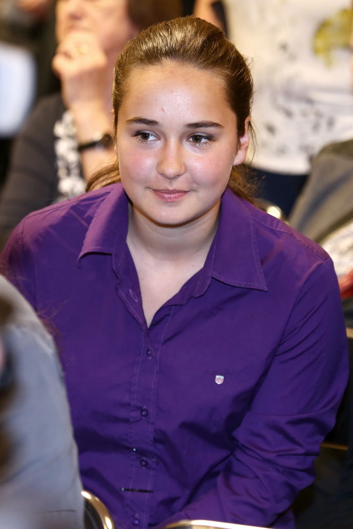Nejstarší dcera Saši Rašilova, Josefína Rašilovová, na archivním snímku z roku 2015. Je z ní herečka.