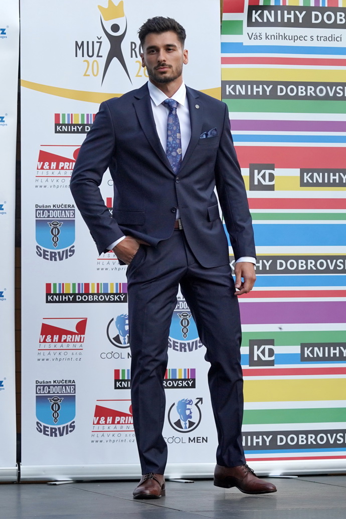 Soutěžící Lukáš Barvíř.