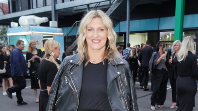 FOTO: Hana Třeštíková na přehlídce Debbie Brown.