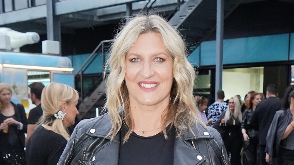 Hana Třeštíková na přehlídce Debbie Brown.