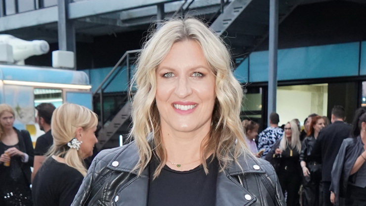 Hana Třeštíková na přehlídce Debbie Brown.
