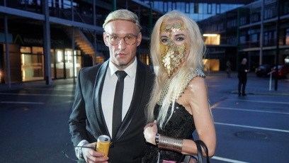 FOTO: Snoubenci Sámer Issa a Lucie Junková.