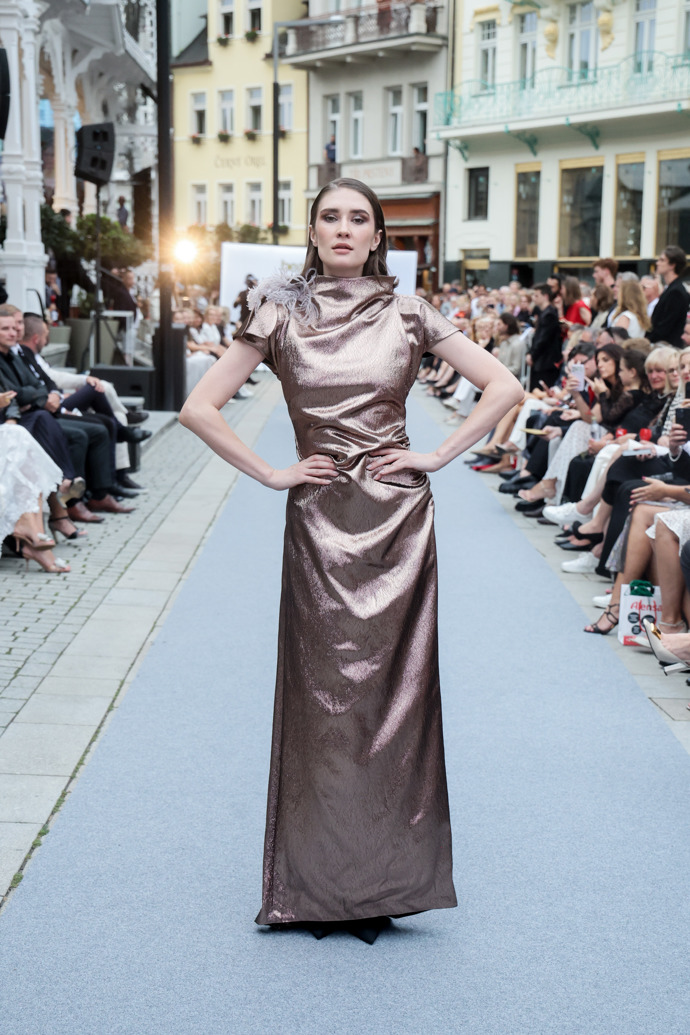 Předváděla také Marie Danči, která už patří mezi Beatiny oblíbené modelky. 