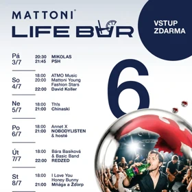 Mattoni Life Bar 2026.