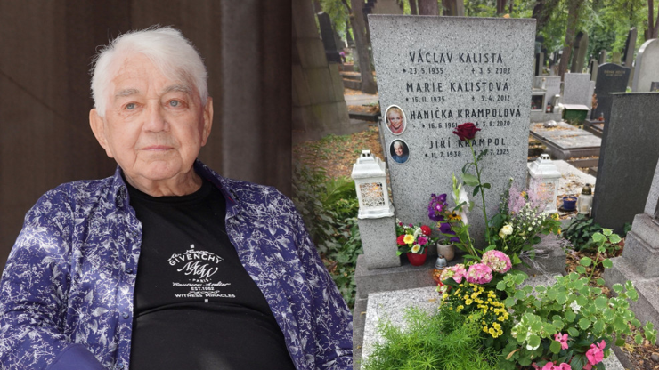 Jiří Krampol měl rok výročí od úmrtí. Blízcí a fanoušci si na něj vzpomněli.