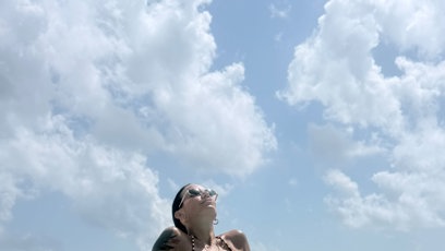 FOTO: Agáta Hanychová si užívá na Bali.