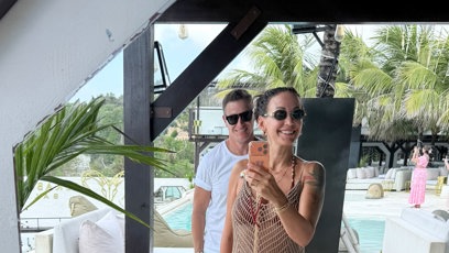 FOTO: Agáta Hanychová si užívá na Bali se svým milovaným manželem.