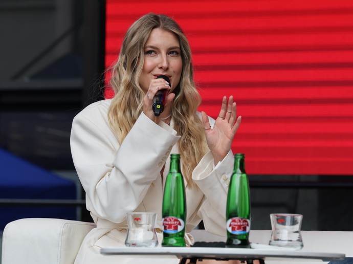 V rámci Mattoni Young Fashion Stars také na místě promluvila o udržitelné módě v jejím životě.