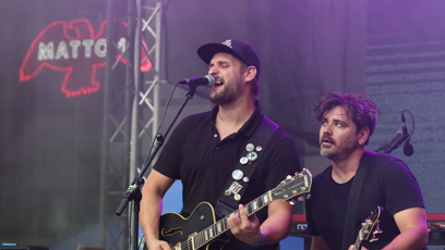 FOTO: Vojta Kotek s frontmanem skupiny Th!s.