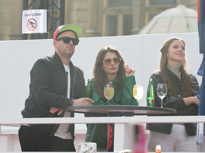 Jakub Prachař a Sara Sandeva v Matonni Life Baru.