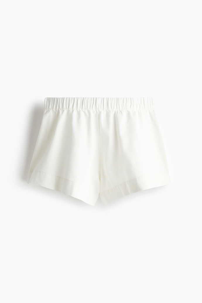 Džínové natahovací šortky, H&M, 499 Kč