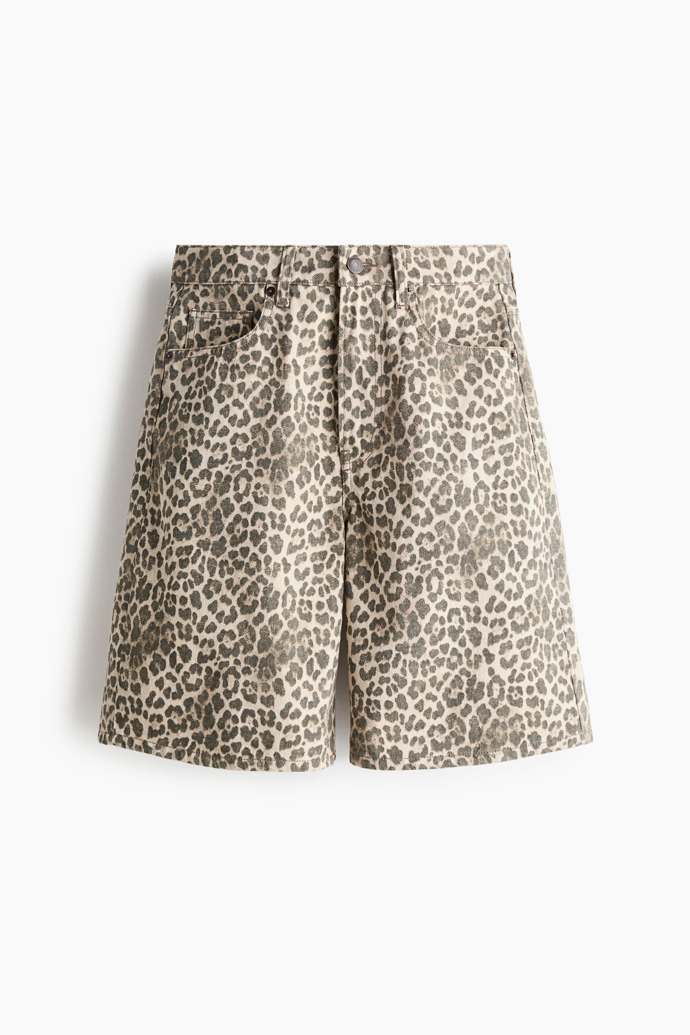 Džínové bermudy, H&M, 599 Kč