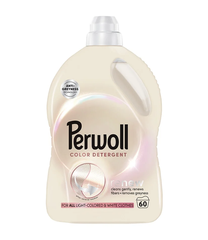 Prací gel na světlé a pastelové barvy, Perwoll, 319 Kč