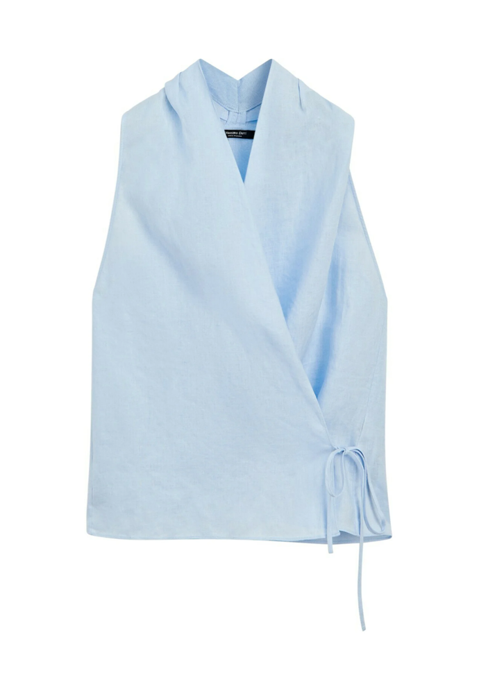Lněný top, Massimo Dutti, 1600 Kč