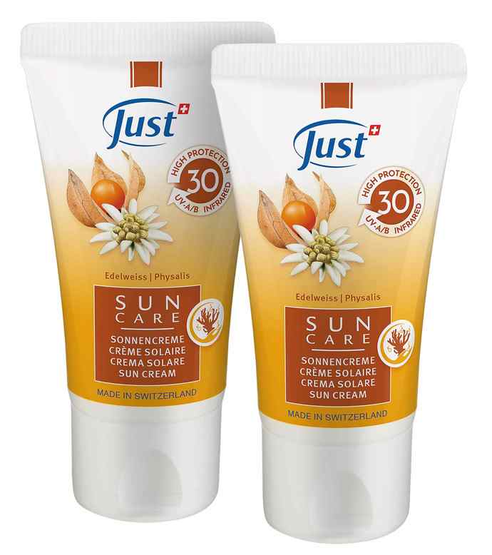 Sada 2 opalovacích krémů s SPF30, Just, 899 Kč