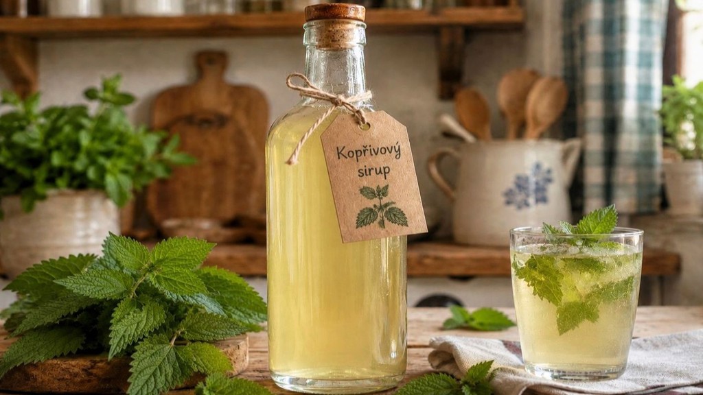 Víte, jak na sběr čerstvých kopřivových lístků i v létě? Připravte si z nich dokonalý domácí sirup