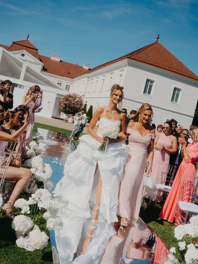 Kristína Víglaská byla krásná nevěsta.