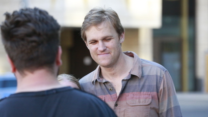 FOTO: Wyatt Russell se s každým také fotil.
