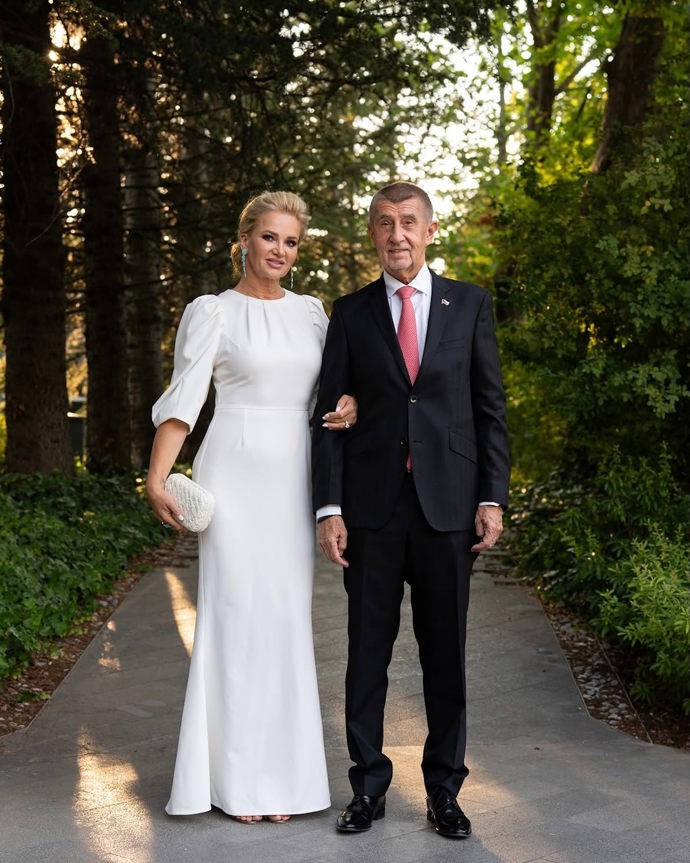 Monika Babišová na summitu NATO doslova zářila.