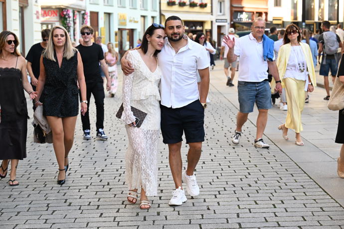 Kamila Nývltová s partnerem.