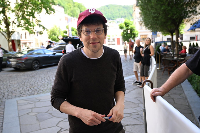 Americký herec Jesse Eisenberg.