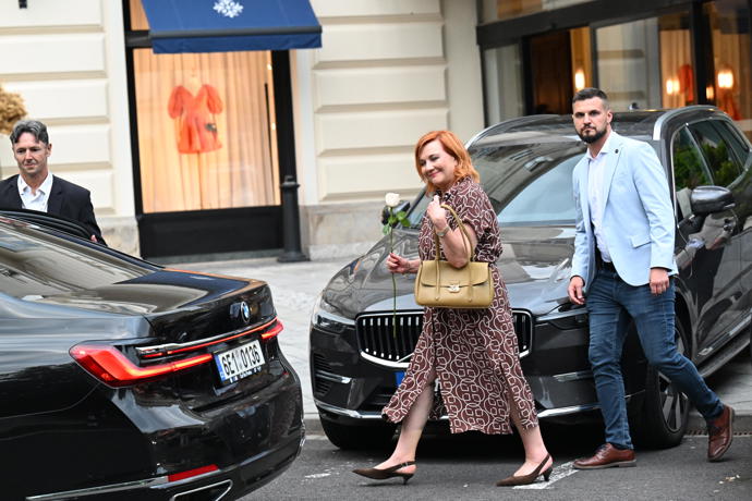Ministryně financí Alena Schillerová na KVIFF.