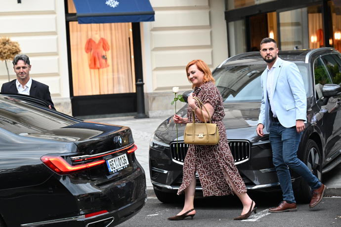 Ministryně financí Alena Schillerová na KVIFF.