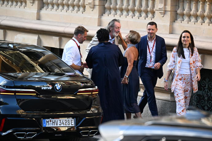 Bolek Polívka se dočkal vřelého přivítání.