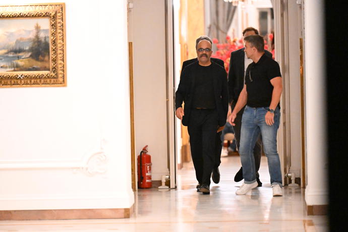 Jeffrey Wright si užíval noční Vary.