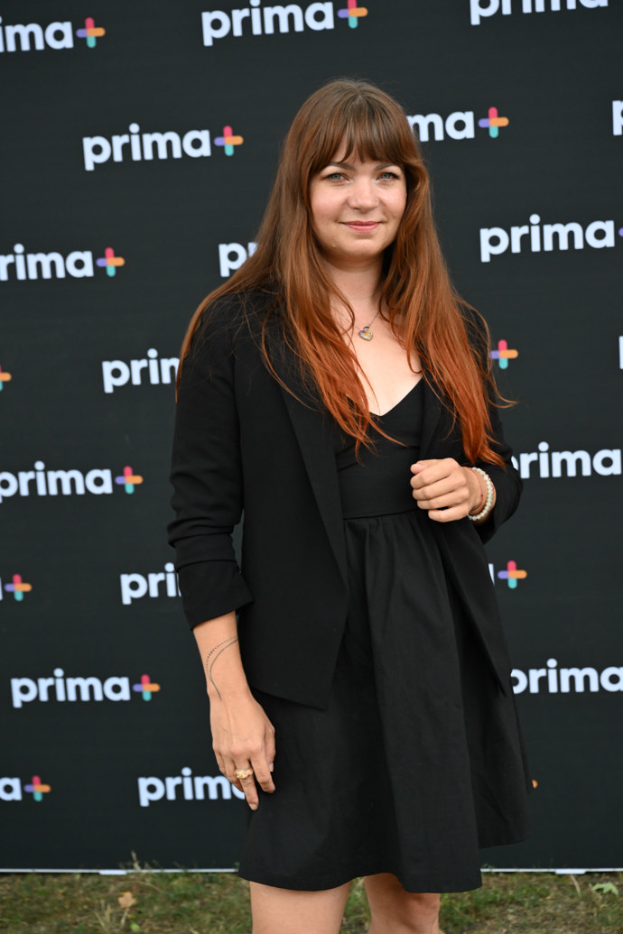 Martina Eretová na představení svého nového seriálu.