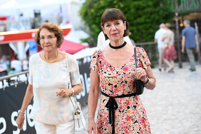 Andrea Bartošková si festival užívá.