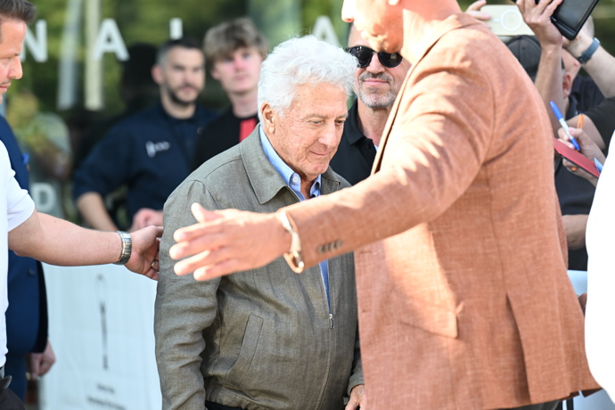 Dustin Hoffman navštívil Karlovy Vary.