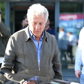 Dustin Hoffman se najedl v prestižní restauraci.