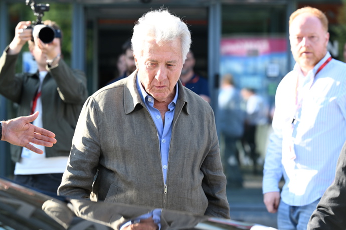 Dustin Hoffman se najedl v prestižní restauraci.