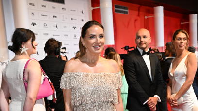 FOTO: Lucie Šlégrová na červeném koberci.