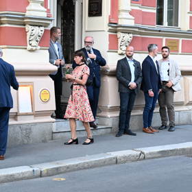 Andrea Bartošková ve Varech.
