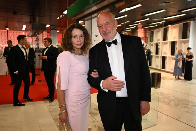 Petra Buzková si užívá festival.