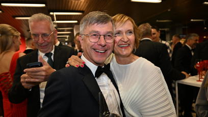 FOTO: Lékař Petr Neužil a generální ředitel ČT Hynek Chudárek.