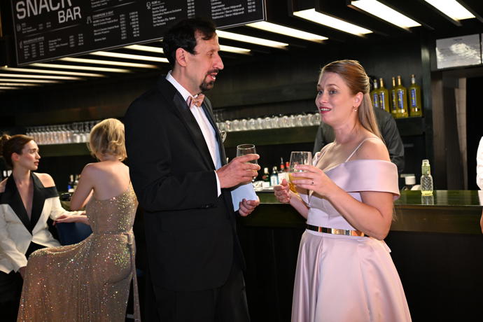 Pavel Šimčík na zakončení festivalu ve VArech.