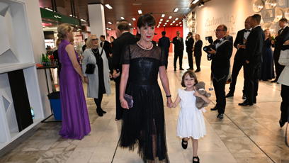 FOTO: Andrea Bartošková s malou princeznou.