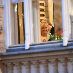 Eva Pavlová na setkání s filmaři.