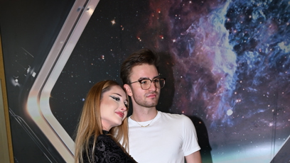 FOTO: Natálie Grossová vypadá po boku Petra velmi šťastně.