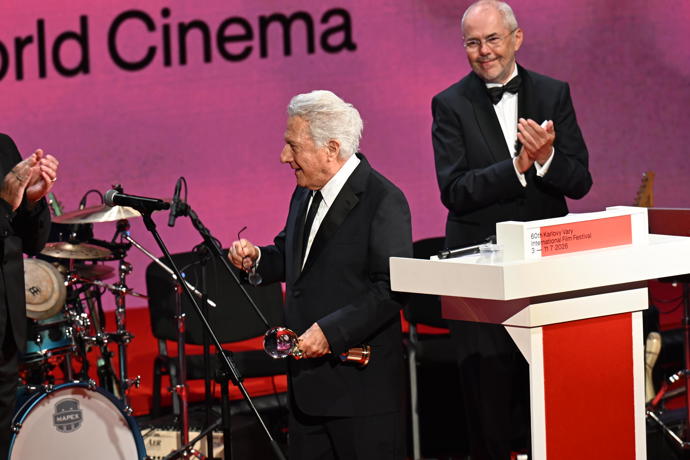 Americký herec Dustin Hoffman.
