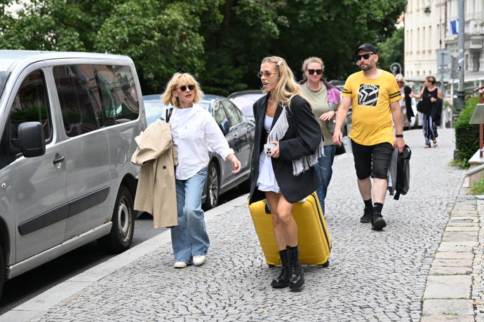 Dana Batulková s Marianou Prachařovou.