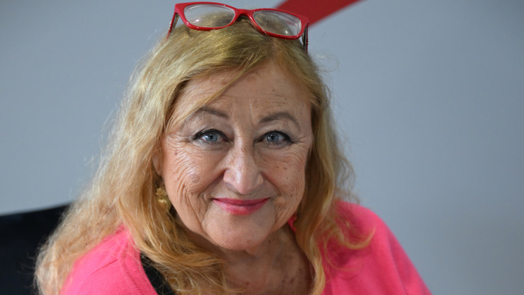 Spisovatelka Halina Pawlowská.